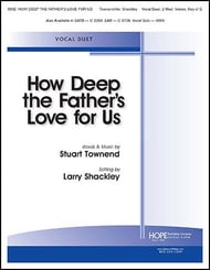 How Deep the Father's Love for Us Vocal Solo & Collections sheet music cover Thumbnail